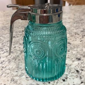 The Pioneer Woman Adeline Teal Syrup Dispenser
